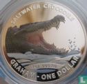 Australia 1 dollar 2014 (PROOF) "Saltwater Crocodile" - Image 2