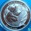 Australië 1 dollar 2013 (zilver - kleurloos) "Koala" - Afbeelding 1