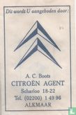 A.C. Boots Citroen Agent - Bild 1