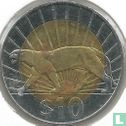 Uruguay 10 pesos uruguayos 2015 "Puma" - Afbeelding 2