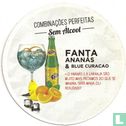 Coke & Roll - Fanta ananas & blue curacao