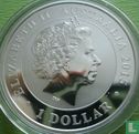 Australia 1 dollar 2015 (partially gilded) "25th anniversary Australian kookaburra bullion coin series" - Image 1