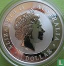 Australia 1 dollar 2017 (colourless - with rooster privy mark) "Kookaburra" - Image 2