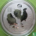 Australia 1 dollar 2017 (type 1 - colourless - with privy mark) "Year of the Rooster" - Image 2