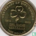 Australie 1 dollar 2010 "Centenary of Girl Guiding" - Image 2