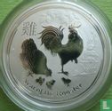 Australië 50 cents 2017 (type 1 - kleurloos) "Year of the Rooster" - Afbeelding 2