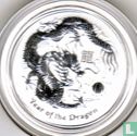 Australië 50 cents 2012 (type 1 - kleurloos) "Year of the Dragon" - Afbeelding 2