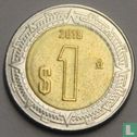 Mexico 1 peso 2018 - Image 1