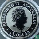 Australien 1 Dollar 2019 (ungefärbte - mit Ferkel Privy Marke) "Kookaburra" - Bild 2