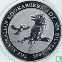 Australië 1 dollar 2004 (kleurloos) "Kookaburra" - Afbeelding 1
