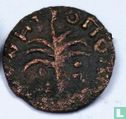 Tyre, Phoenicia  AE15  (palmboom, Tyche)  121-122 CE - Afbeelding 1