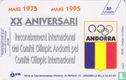 XX Aniversari Olympic Committee  - Afbeelding 2