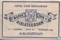 Hotel Cafe Restaurant 't Wapen van Alblasserdam - Afbeelding 1