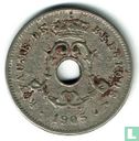 België 5 centimes 1905 (FRA - A WICHAUX) - Afbeelding 1