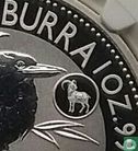 Australië 1 dollar 2015 (kleurloos - met privy merk) "25th anniversary Australian kookaburra bullion coin series" - Afbeelding 3