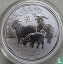 Australia 1 dollar 2015 (type 1 - colourless - without privy mark) "Year of the Goat" - Image 2