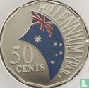Australië 50 cents 2000 (PROOF - gekleurd) "Millennium Year" - Afbeelding 2