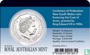 Australie 50 cents 2001 "Centenary of Federation - New South Wales" - Image 3