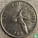 Bermuda 25 cents 1988 - Image 1