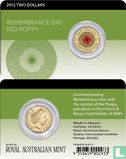 Australië 2 dollars 2012 (gekleurd - zonder C) "Remembrance Day" - Afbeelding 3