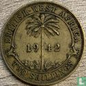 British West Africa 2 shillings 1942 - Image 1