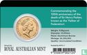 Australie 1 dollar 1996 (sans lettre) "Centenary of the death of Sir Henry Parkes" - Image 3