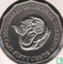 Australie 50 cents 1991 "25th anniversary of decimal currency" - Image 2