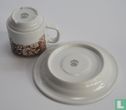 Coffee cup and saucer - Sonja 305 - Decor Windsor - Mosa - Image 2