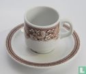 Coffee cup and saucer - Sonja 305 - Decor Windsor - Mosa - Image 3