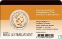 Australien 1 Dollar 1986 "International Year of Peace" - Bild 3