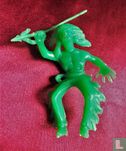 Chef à cheval avec lance (vert) - Image 1
