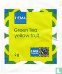 Green Tea yellow fruit - Afbeelding 1