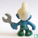 Handyman Smurf with wrench - Image 2