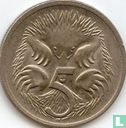 Australie 5 cents 1971 - Image 2