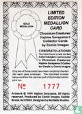 Limeted edition medallion card - Image 2