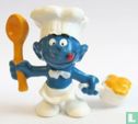 Cook Smurf with ladle and pan  - Image 1