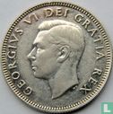 Canada 25 cents 1948 - Afbeelding 2