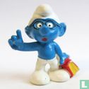 Glassrs Smurf with book   - Image 1