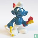 Smurf with bow and arrow  - Image 1