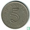 Malaysia 5 sen 1968 - Image 1