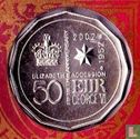 Australië 50 cents 2002 (Numisbrief) "50th anniversary Accession of Queen Elizabeth II to the throne" - Afbeelding 3