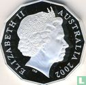 Australia 50 cents 2002 (PROOF) "50th anniversary Accession of Queen Elizabeth II to the throne" - Image 1