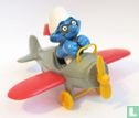 Smurf in airplane - Image 1