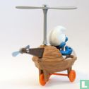 Smurf in helicopter  - Image 2