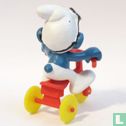 Smurf on tricycle   - Image 2
