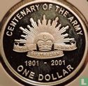 Australie 1 dollar 2001 (BE) "Centenary of the Australian Army" - Image 2