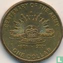 Australia 1 dollar 2001 (C - IRB joined) "Centenary of the Australian Army" - Image 2