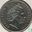 Australië 20 cents 2001 "Centenary of Federation - Norfolk Island" - Afbeelding 1