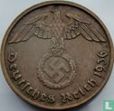 Duitse Rijk 2 reichspfennig 1936 (D) - Afbeelding 1