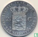 Netherlands 2½ gulden 1864 (type 2) - Image 1